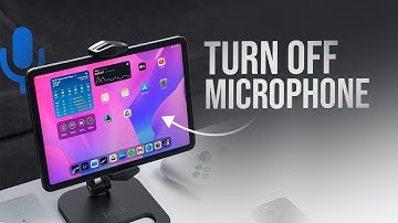 How to Turn Off Microphone on iPad (tutorial)