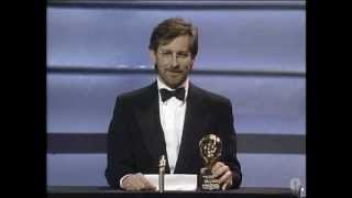 Steven Spielberg receiving the Irving G. Thalberg Memorial Award