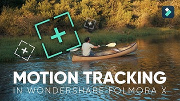 Motion Tracking in Wondershare Filmora X! | BAHAUDDIN