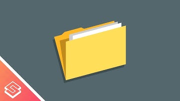 Inkscape Beginner Tutorial: Simple Folder Icon