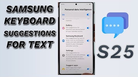 ⌨️ How to Turn On/Off Samsung Keyboard Suggestions for Text | Galaxy S25/S25+/Ultra 📱