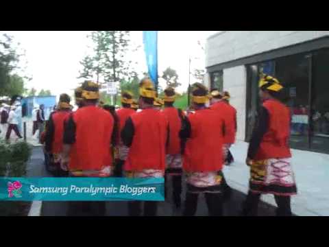 IPC Blogger - Team Malaysia before heading to Opening Ceremony of Paralympic, Paralympics 2012