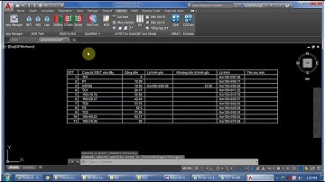 DWG to XLS export table to excel and vice versa