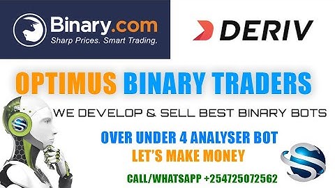 OPTIMUS OVER UNDER 4 ANALYSER BOT | REAL ACCOUNT TRADE | BINARY TRADE | BINARY BOT
