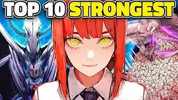 Chainsaw Man Top 10 Strongest Characters (Darkness, Makima, and Gun Devil)