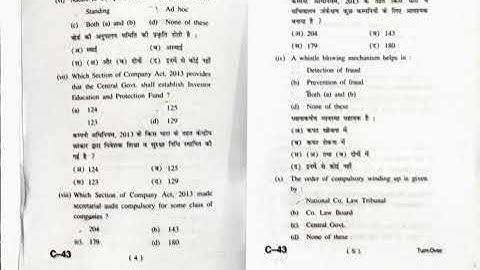 1. Company Law BC-3.1 B.Com. 3rd Semester #oldquestionpapers #hpushimla#bcom #hpuexam