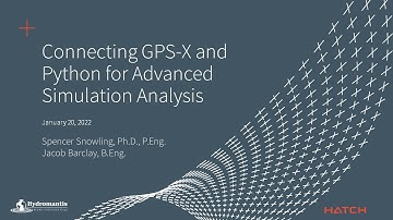 Connecting GPS-X and Python for Advanced Simulation Analysis