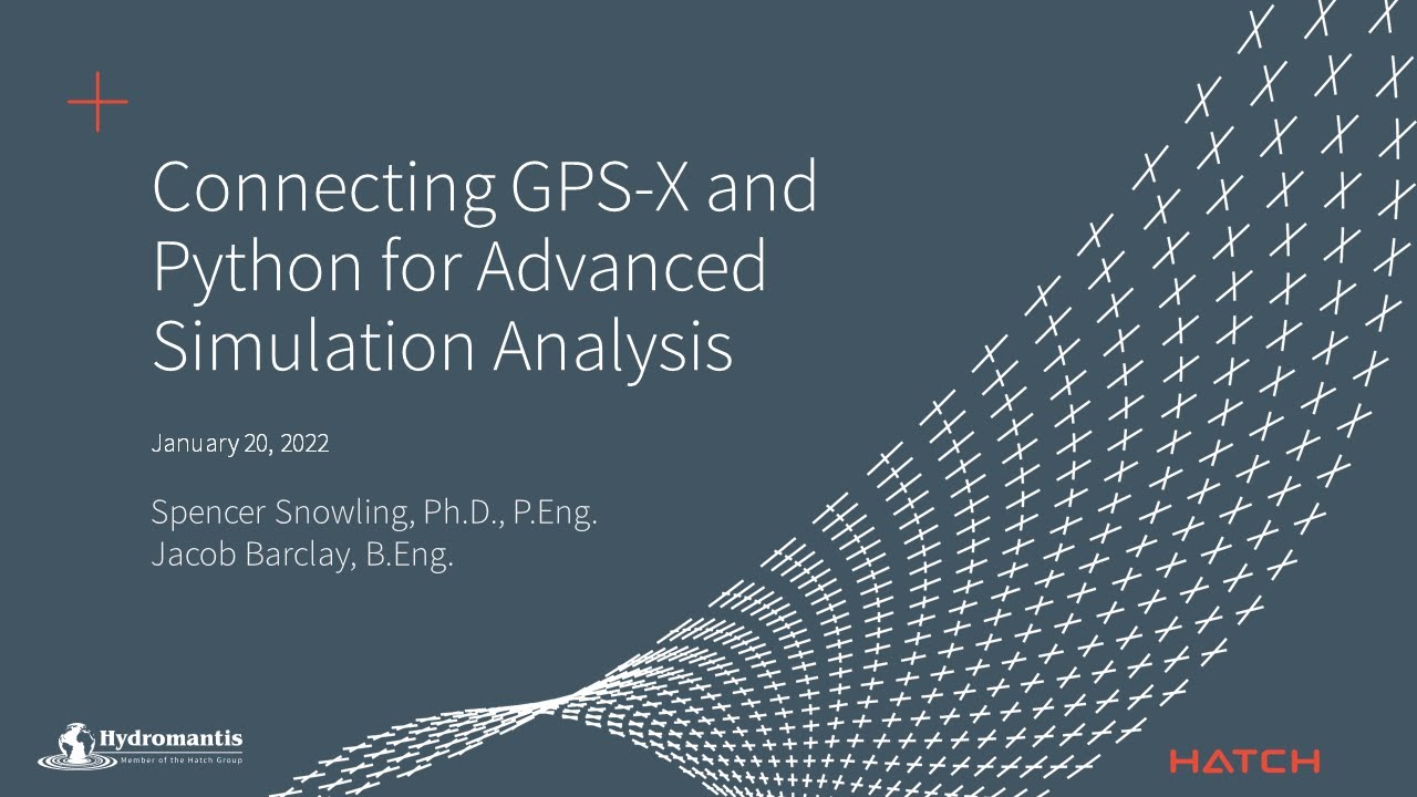 destillation skræmt fornuft Connecting GPS-X and Python for Advanced Simulation Analysis - YouTube