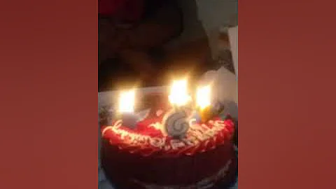 The birthday cake