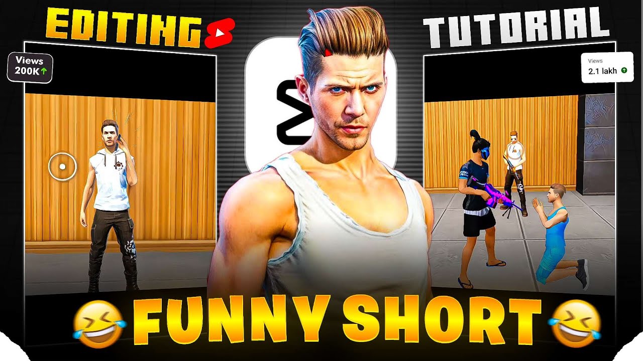 HOW TO EDIT FUNNY SHORTS 😂 LIKE @X4X_777 @SfAnkurGaming @nuxoff - YouTube