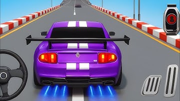 Mega Ramp Monster Car Racing 3D - Extreme Car Stunts - Android Gameplay Part 2