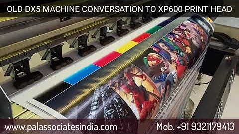 Conversion Old DX5 into XP600 Printhead Eco Solvent And UV Machine