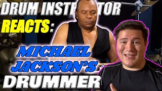 Drum Instructor Reacts to Michael Jackson&#39;s Drummer Jonathan Moffett performing Smooth Criminal