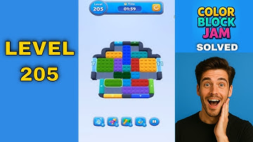 Color Block Jam Level 205 – Walkthrough