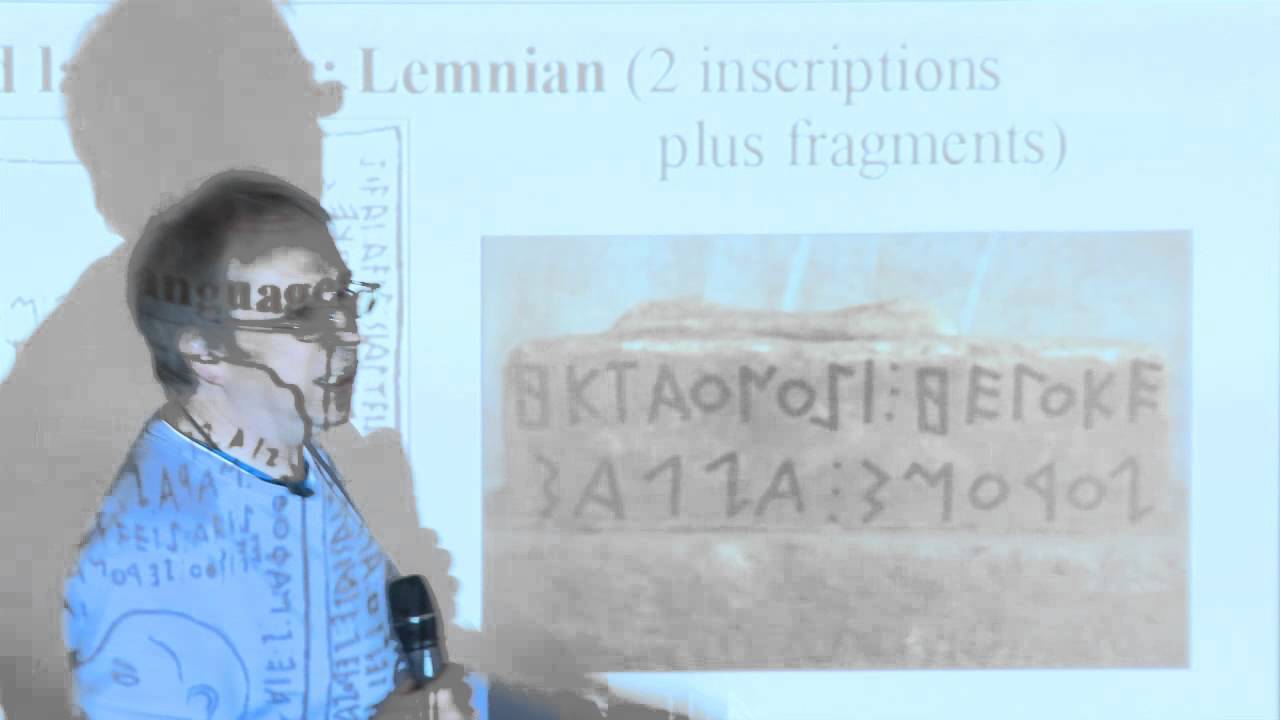Etruscan and the joys of Trümmersprachen - Ed Robertson at the Polyglot Gathering 2015