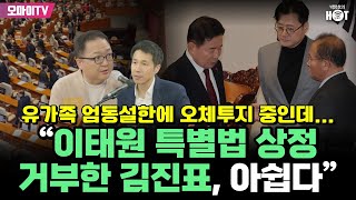 [박정호의 핫스팟] 유가족 엄동설한에 오체투지 중인데...민동기 “이태원 특별법 상정 거부한 김진표, 아쉽다”