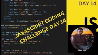 CLICK and Submit Your Way to JavaScript Mastery! || DAY 14