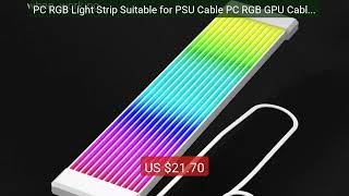 PC RGB Light Strip Suitable for PSU Cable PC RGB GPU Cable ... — Top Pick 2026 | Unbeatable Price!