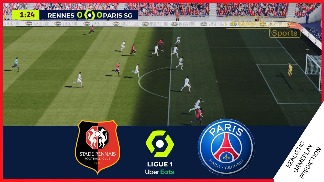 Rennes Vs Psg Full Match Ligue 1 Oct 02 2021 Youtube