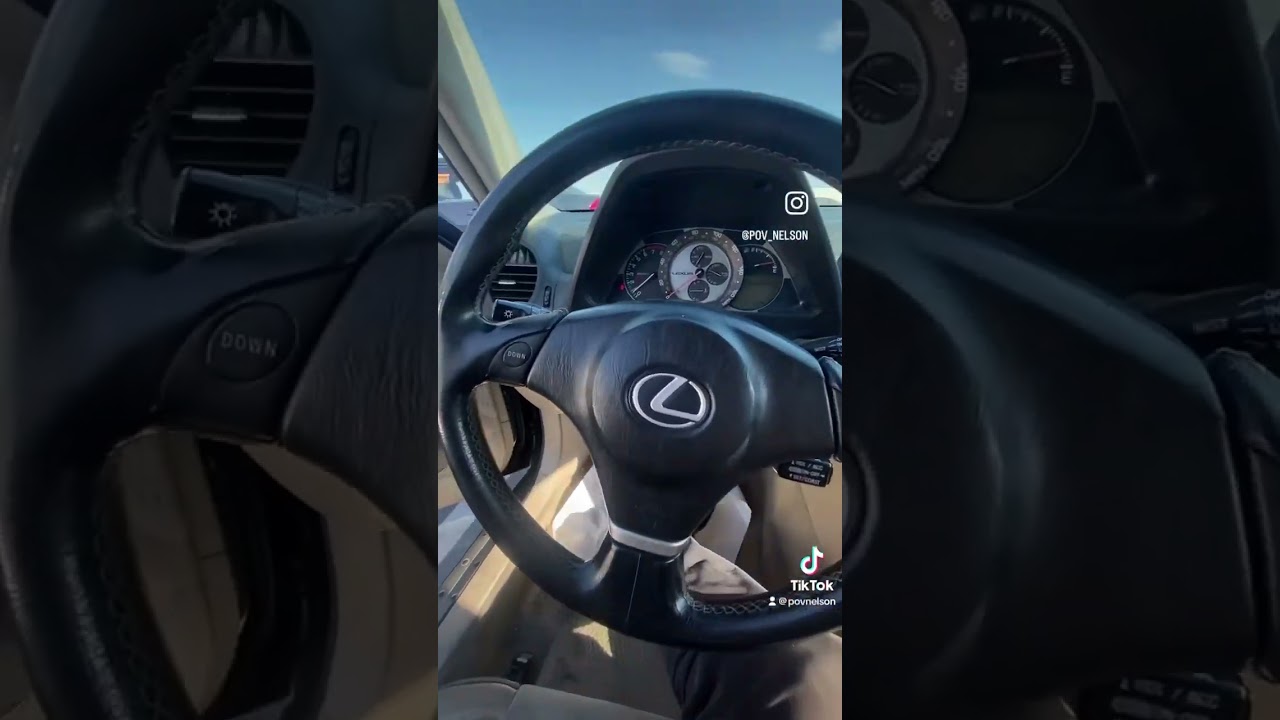 POV The Nostalgia In This Old Lexus 2005 is300