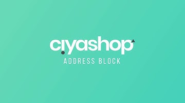 How to Add Address Block Shortcode Button On Wordpress Website | Ciyashop