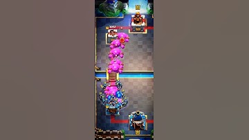 Mini p,e,k,k,a vs. Elixir Golem #shorts #clashroyale