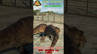 1997 Female CGI T-Rex - Non Replace Cosmetics - Jurassic World Evolution 2 Mods - #shorts