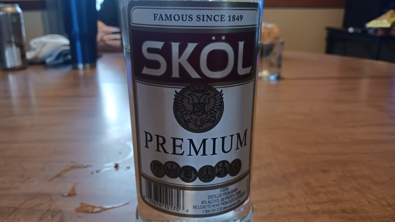 Taste Testing Skol Premium Vodka