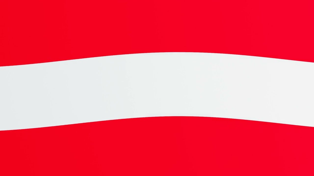 Austria Flag Waving, Austria Flag Green Screen