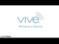 Vive – Remove a Device (Pico Remote)