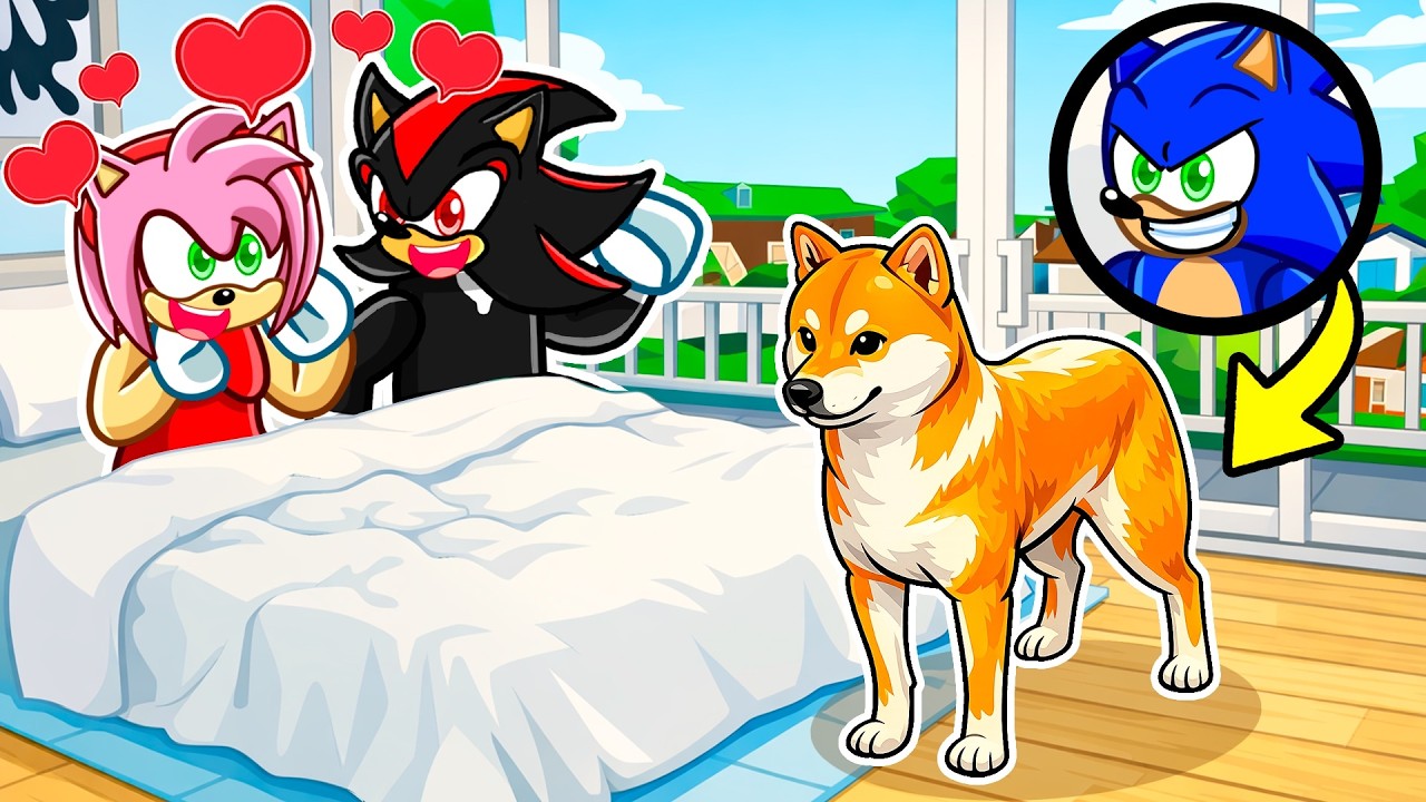 Me Convertí en PERRO Para Espiar a MI ENAMORADA en Roblox Brookhaven!