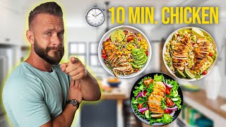 10 BEST High Protein Meals Made in Under 10 Minutes
