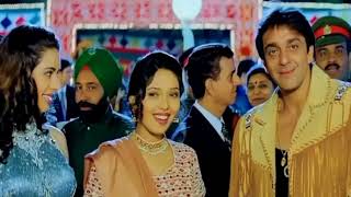 Lyrical Video : Lucky Kabootar Full Song || Daag - The Fire || Sanjay Dutt ❤️ Best Love Song ❤️