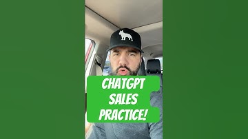 Creative Sales Tips - Use ChatGPT for role playing your sales! #saleshack #videoproduction #chatgpt
