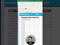 Como separa datas no Excel | Dicas de Excel #SHORTS