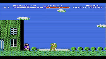 Zelda 2: The Adventure of Link - 1/8/1 Challenge - Part 9: The Hidden Village