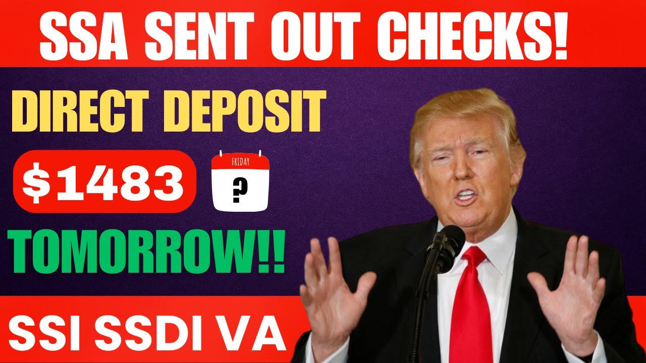 $1,483 SSA Payments Arriving! Check Your Deposit THIS FRIDAY!