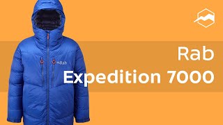 Куртка Rab Expedition 7000. Обзор