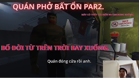 Phở AnhHai: Khuấy một gáo nước dùng, khuấy luôn… số phận!Customers rush in, sanity rushes out! #funn