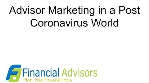 FA Intro Video   April 2020