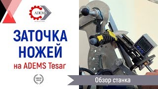 Станок для заточки ножей ADEMS Tesar/ADEMS Tesar belt grinding machine for sharpening knives