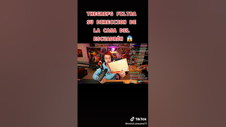 THEGREFG FILTRA LA DIRECCIÓN DE LA CASA DEL ESCUADRON SALCHICHÓN