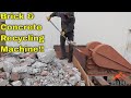 Brick & Concrete Recycling Machine