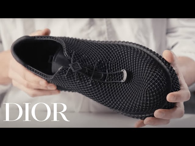 3D-printing Dior Men Winter 2023 footwear 