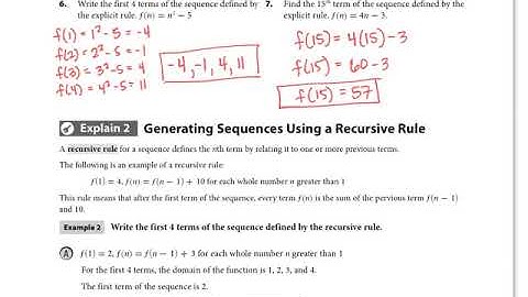HEMS Math 1 Lesson 4.1