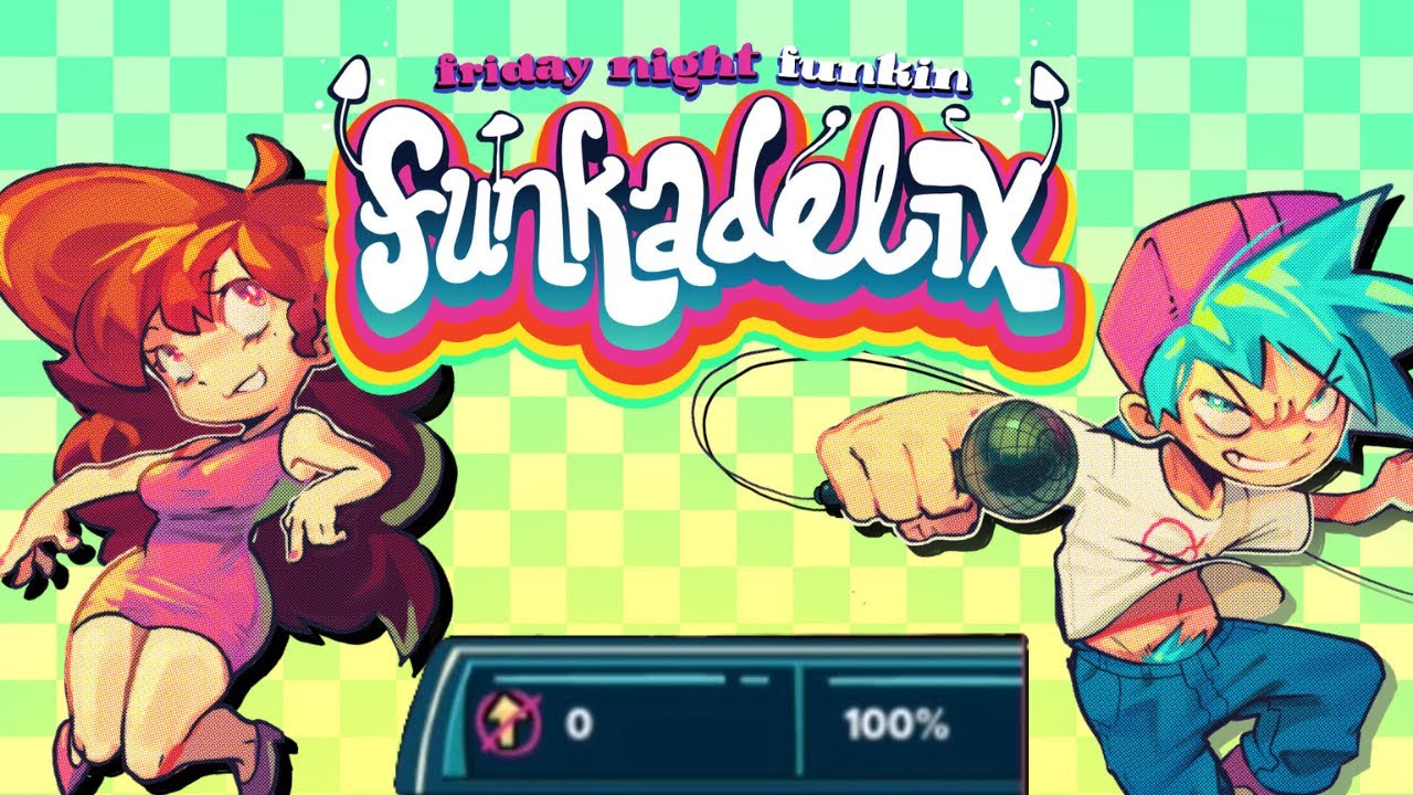 FNF FUNKADELIX All Song Full Combo 100% (SFC + Secrets)