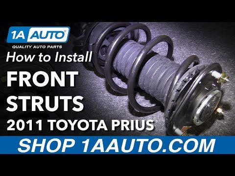 How to Replace Front Strut Spring Assemblies 10-13 Toyota Prius