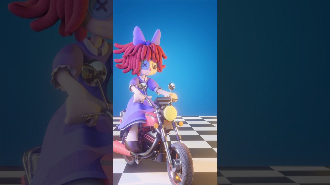 How The Amazing Digital Circus Characters Like Their Vehicle #tadc #jax