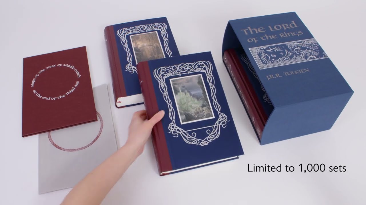 The Lord of the Rings Leather-bound Book Set by Greg Klingler — Kickstarter
