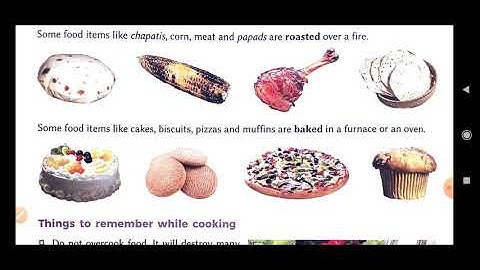 Our Food Class - IV (Science) Chapter - 5 (Part - 2/2)